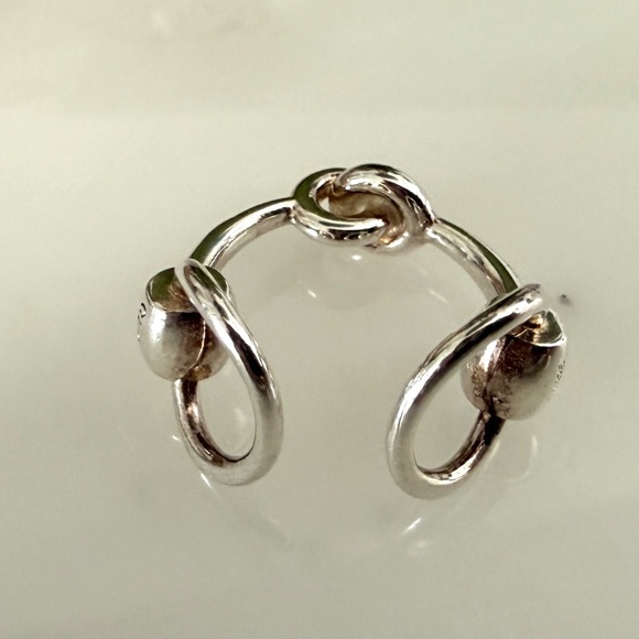 GUCCI 781137 Silver AG925 Earring Ear Cuff - Picture 8 of 13
